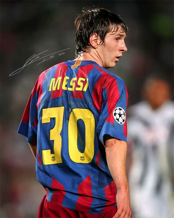 Lionel Messi FC Barcelona Rookie Jersey 