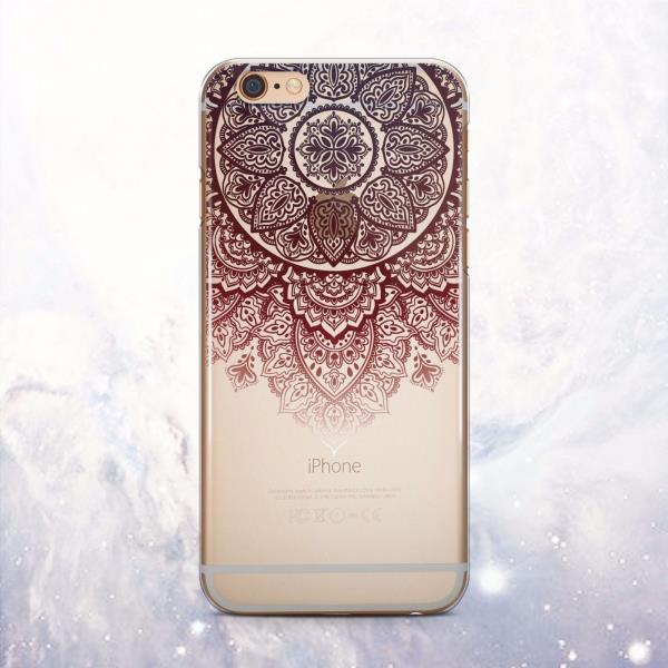 Boho Henna Mandala iPhone 11 Rubber Case Cover Back iPhone 12 SE ...