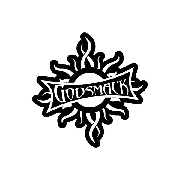 Godsmack vinyl sticker decal awesome metal rock on the range
