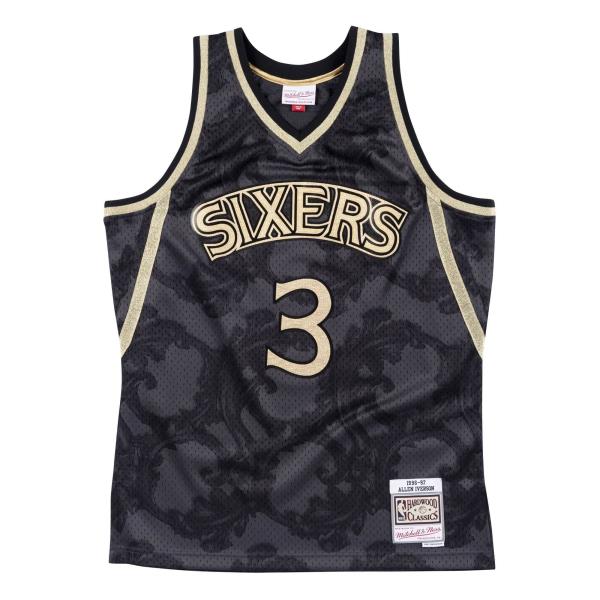 gold 76ers jersey