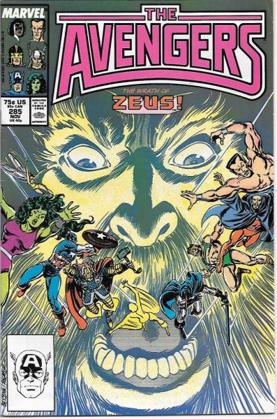 The Avengers Comic Book #277 Marvel Comics 1987 VERY FINE NEW UNREAD