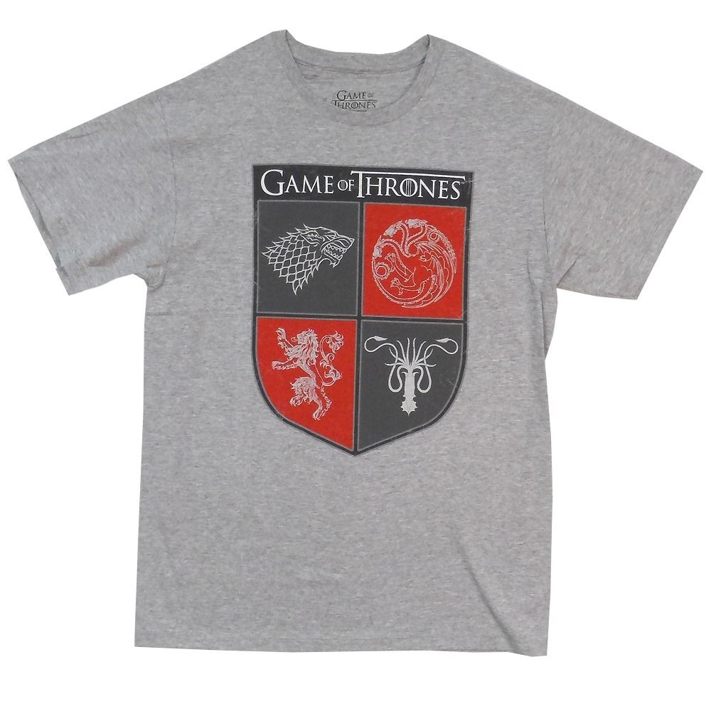 Game of Thrones Choose Your House House Crests Stark Targaryen Adults Hoodie