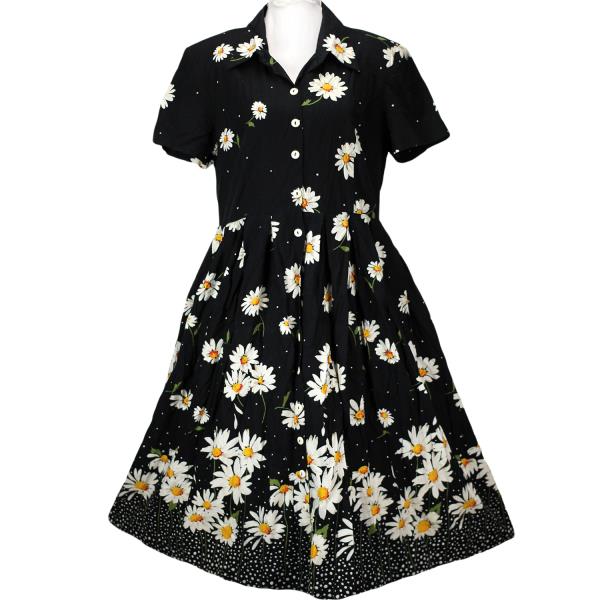 full skirt dress 50s style