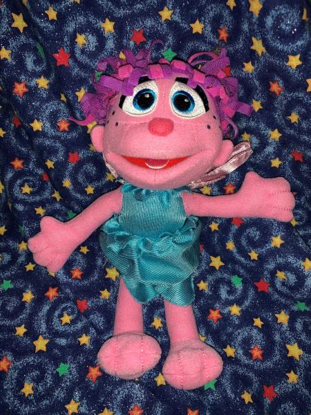 Abby Cadabby Pelúcia Gund Sesame Street Fairy Boneca Brinquedo 30cm