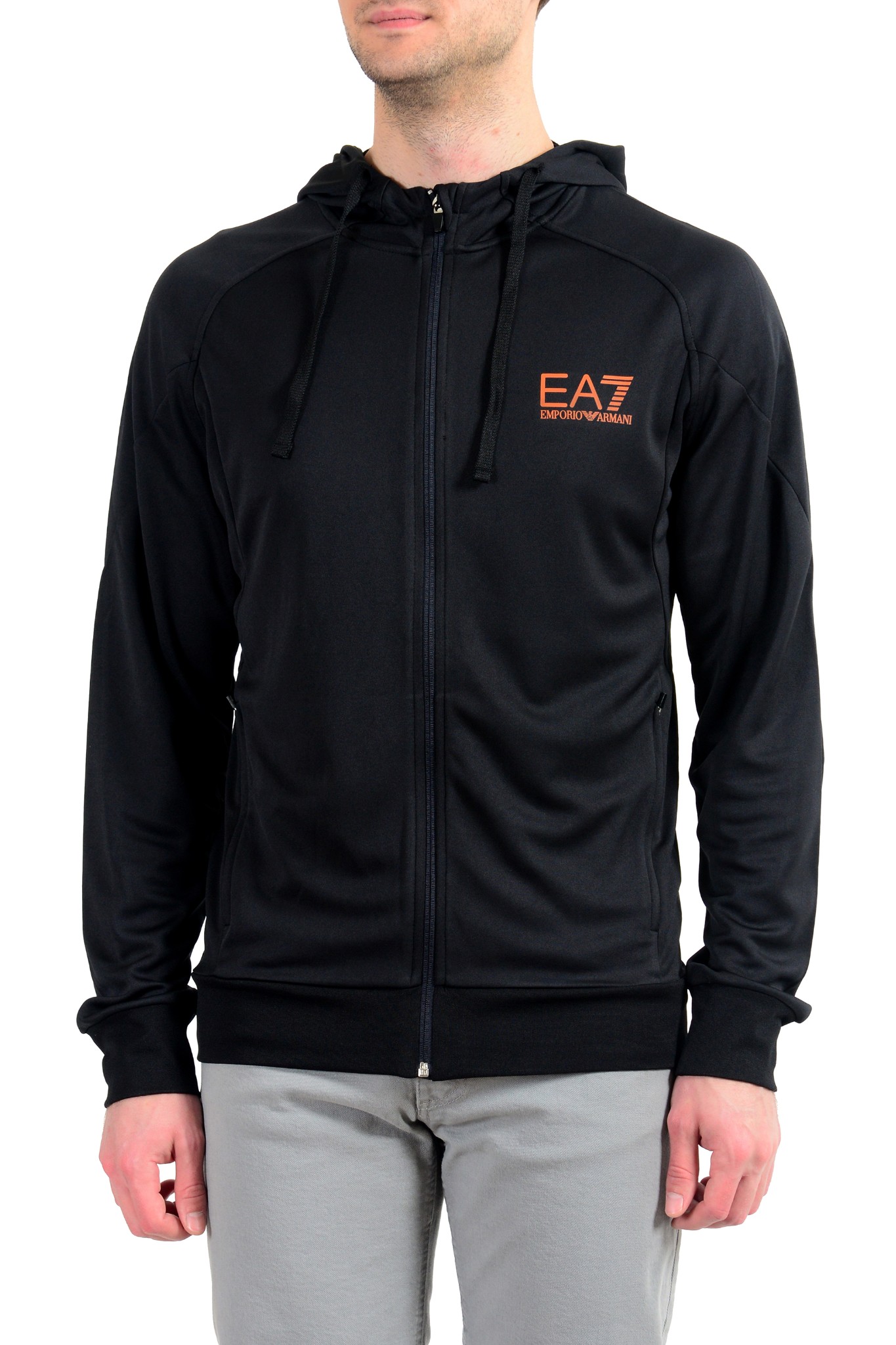 ea7 zip hoodie