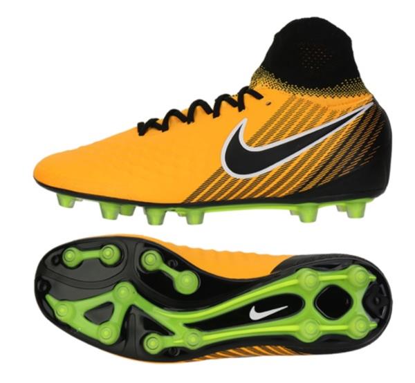 yellow soccer boots