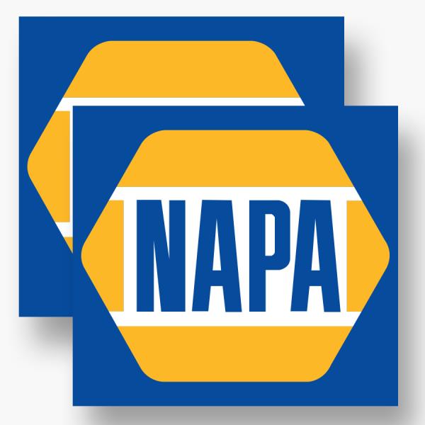 NAPA Vinyl Sticker Decal 6/"