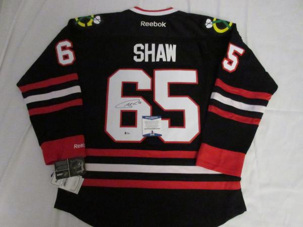 andrew shaw signed jersey