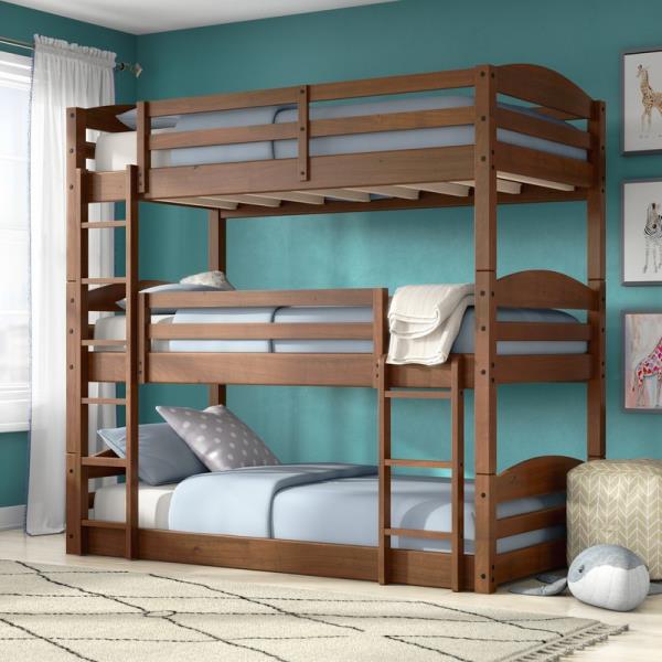 Bunk Beds For 3 Kids Flash S 54, 3 Level Twin Bunk Bed