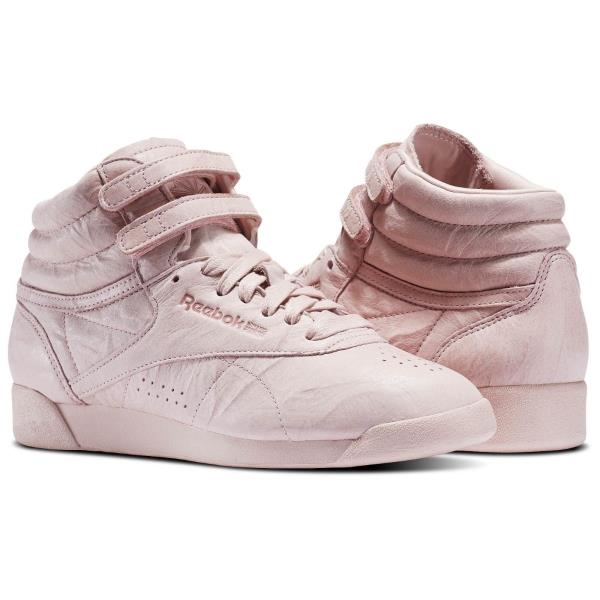 BS6279] Womens Reebok Freestyle HI FBT Fewer Better Things Sneaker - Pink |  eBay