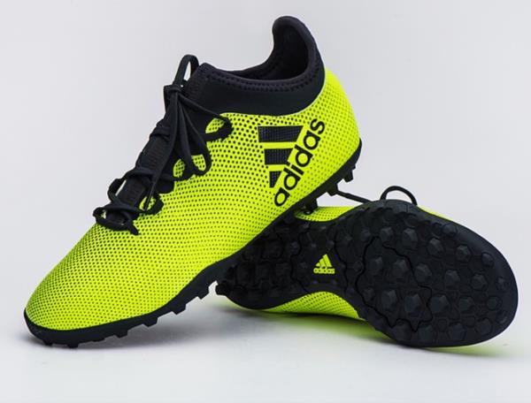 Adidas Men Tech-fit X Tango 17.3 TF Cleats Futsal Volt Shoes Soccer Spike  CG3727 | eBay