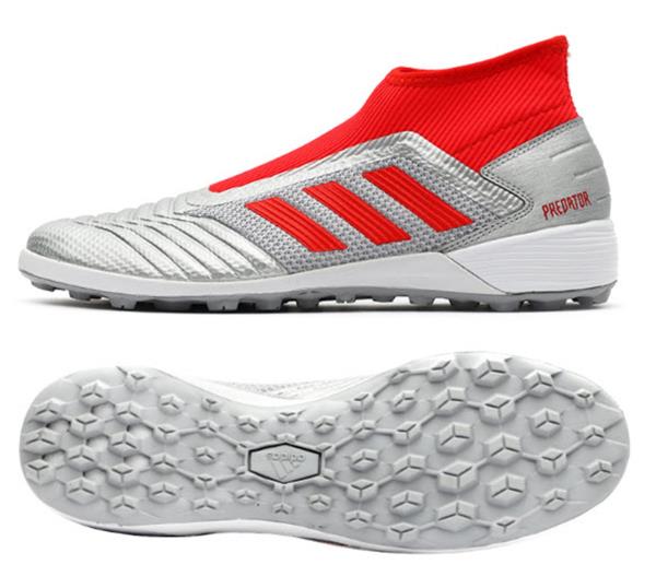 Adidas Men Predator 19.3 LL TF Cleats Futsal Silver Soccer Boots Spike  G27941 | eBay