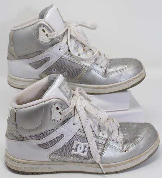 dc high top shoes womens