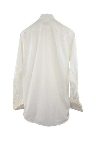 Frederick Theak Off White Dress Shirt Size 38 RRP90 PO08 | eBay