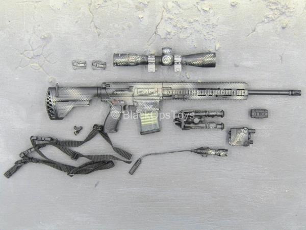 1 6 Scale Toy French Commandos Sniper Snakeskin Hk417d Rifle W Accessories Ebay