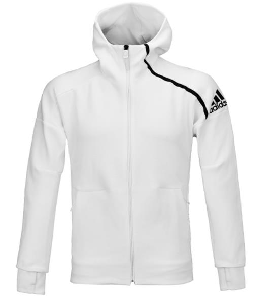 Adidas Men ZNE Hoodie 2.0 Jackets Navy White Training FZ GYM Top Jacket  BQ6928 | eBay