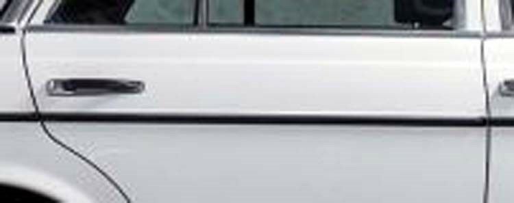 Details about   Mercedes Center Chrome Moulding Rear Left Door Trim W123 Sedan Wagon 