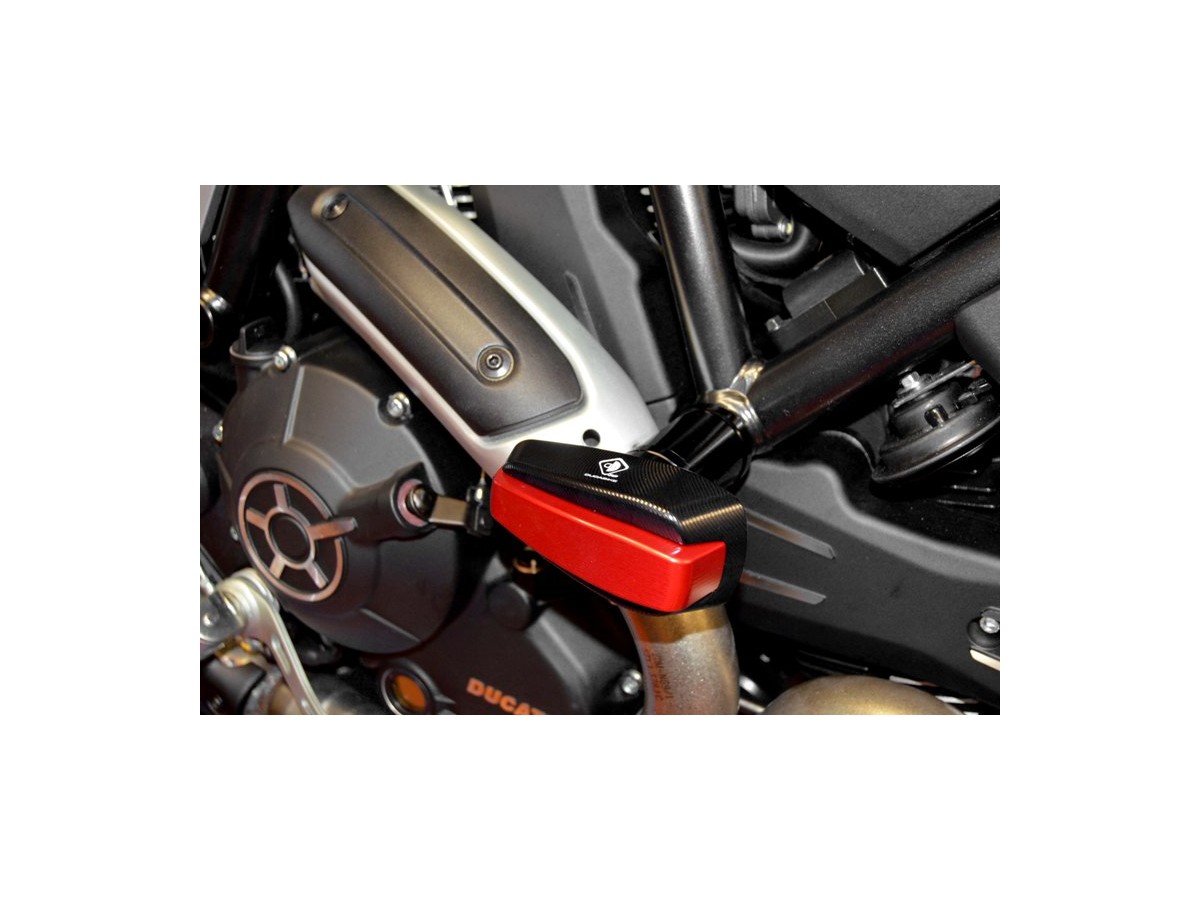 Ducati Scrambler 800 1100 2015-2019 Ducabike Crash Frame Slider Protectors PTM02