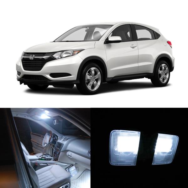 For Honda HRV HR-V 2016-2019 6000K White Interior LED Map ...