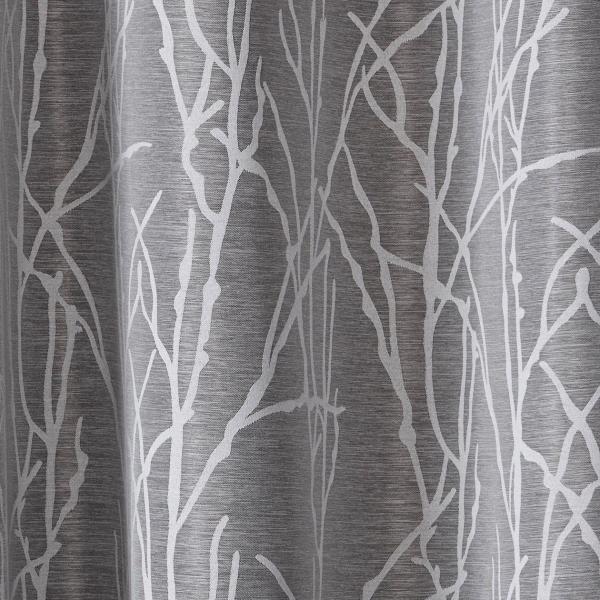 tree branch living room curtains