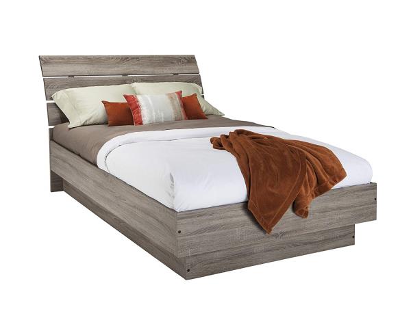 Full Queen Rustic Natural Wooden, Natural Wood Queen Platform Bed Frame