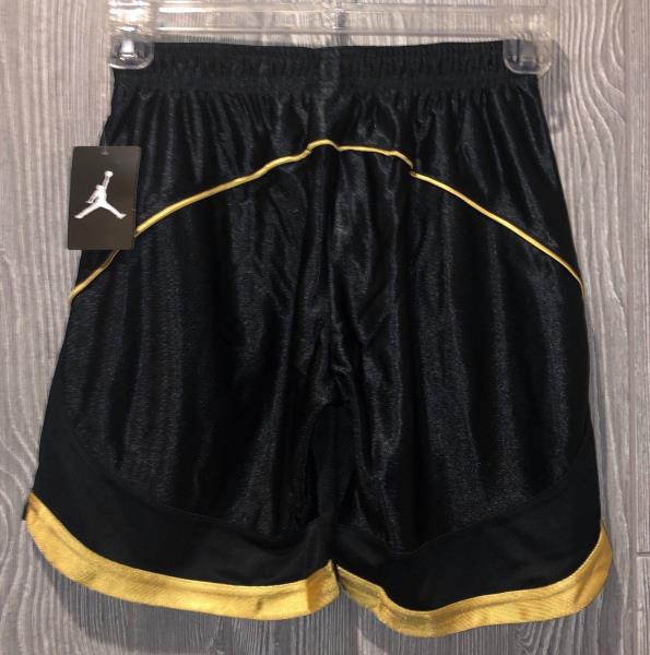 black and gold basketball shorts