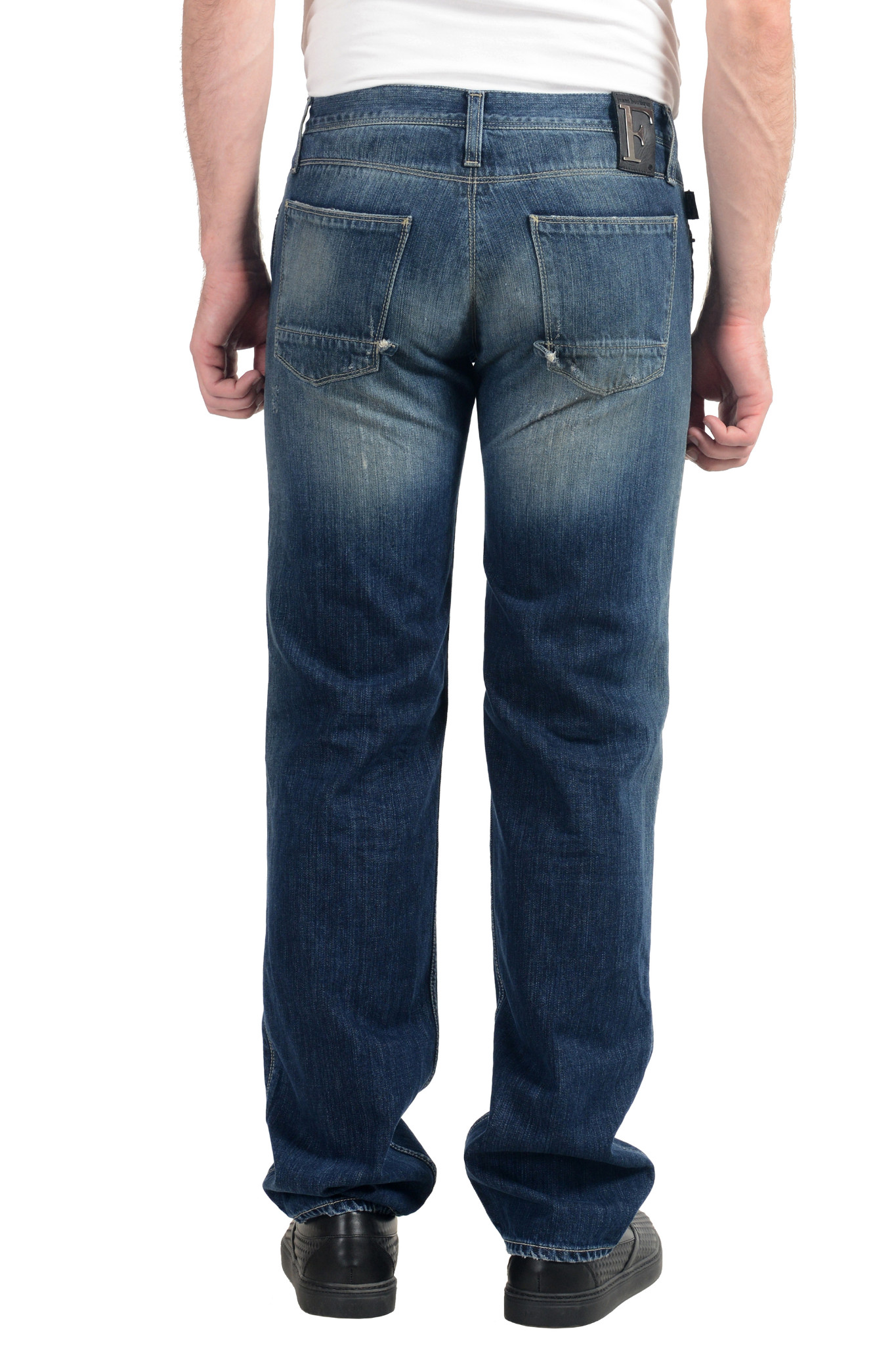Gianfranco Ferre Jeans Boutique Men's Blue Straight Leg Jeans US 33 IT ...