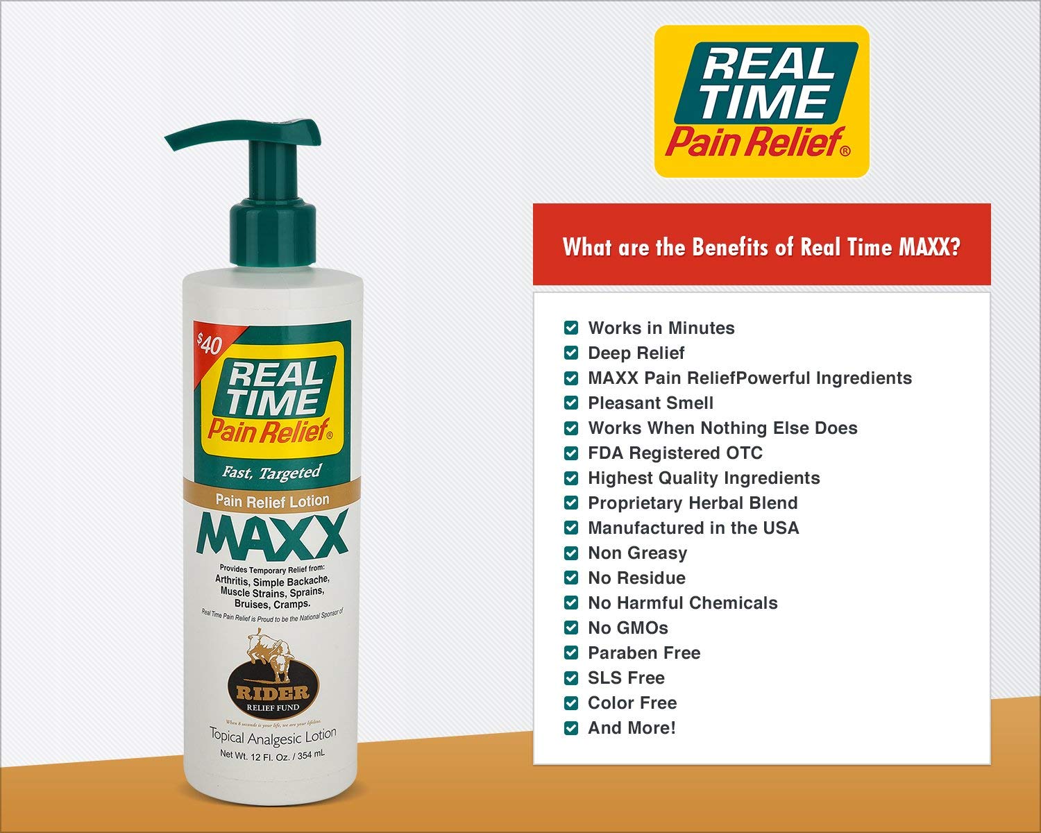 Real Time Pain Relief - Maxx Pain Cream 9