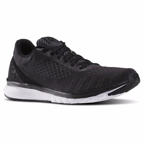 BD4532] Mens Reebok Print Smooth Ultraknit Running Sneaker - Black White |  eBay