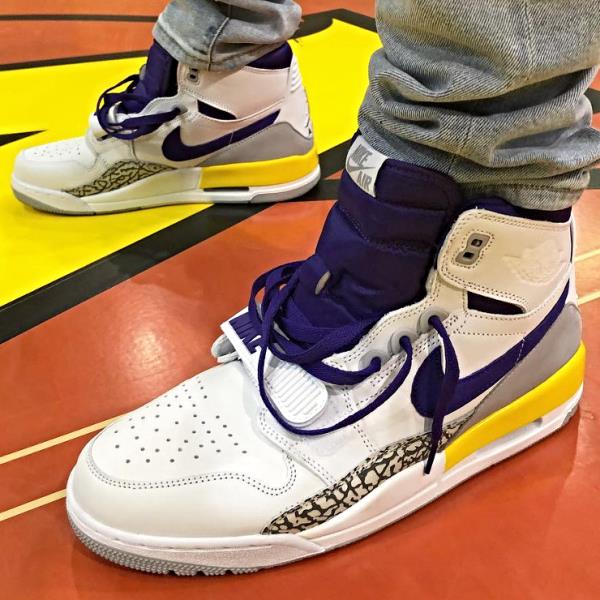 Nike Air Jordan Legacy 312 LA Lakers 