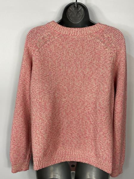 WOMENS PER UNA MARKS&SPENCER PINK V NECK KNITTED JUMPER SWEATER PULL ...