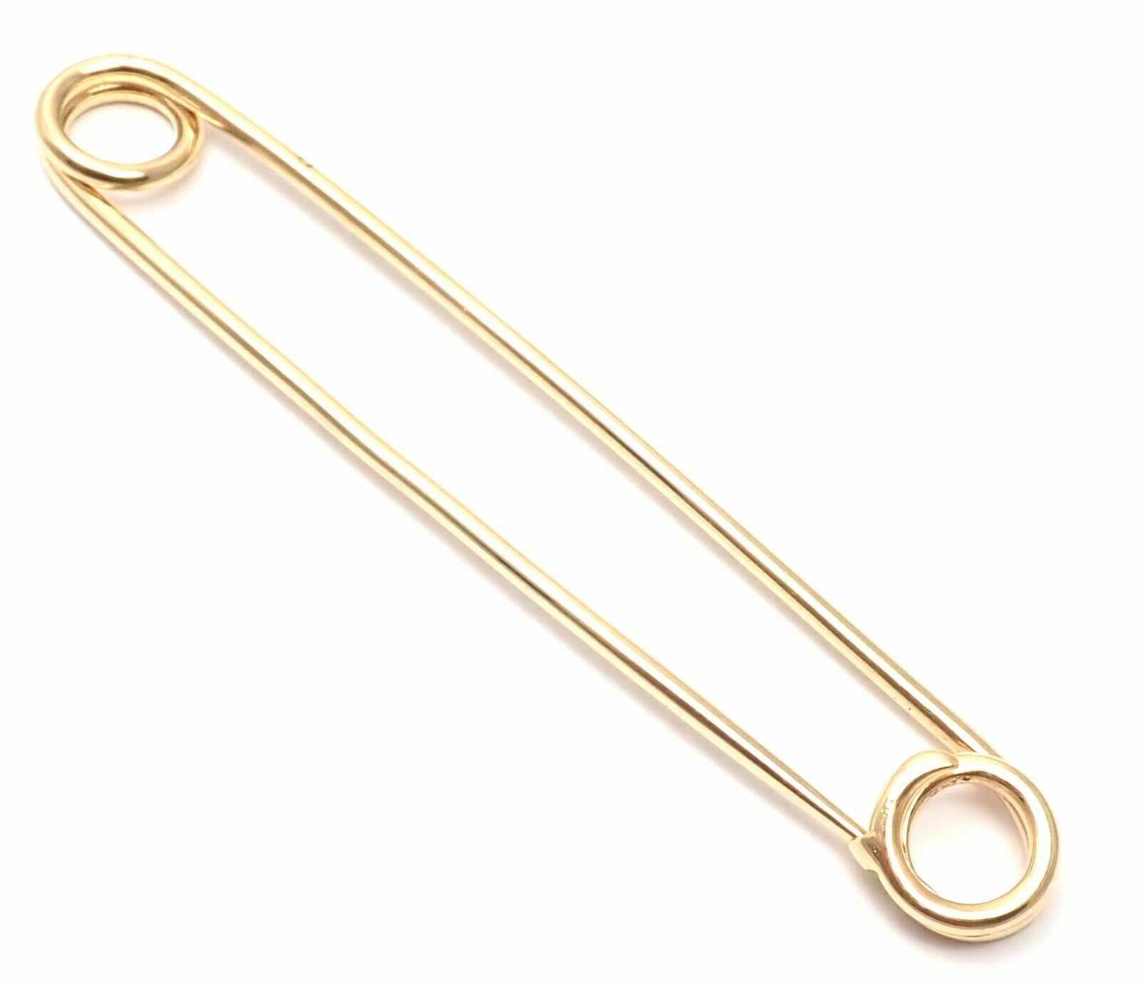 safety pin necklace cartier