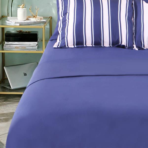 Twin Xl Full Queen Bed Pink Navy Blue, 7 Piece Bedding Set Twin Xl