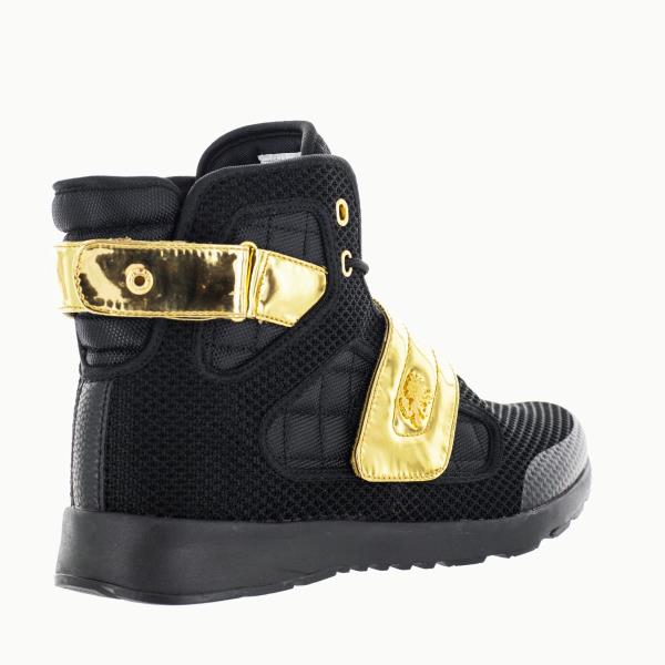 Vlado Footwear Men's Atlas III 3 Black Gold Hi-Top Shoes IG-1511-2G | eBay