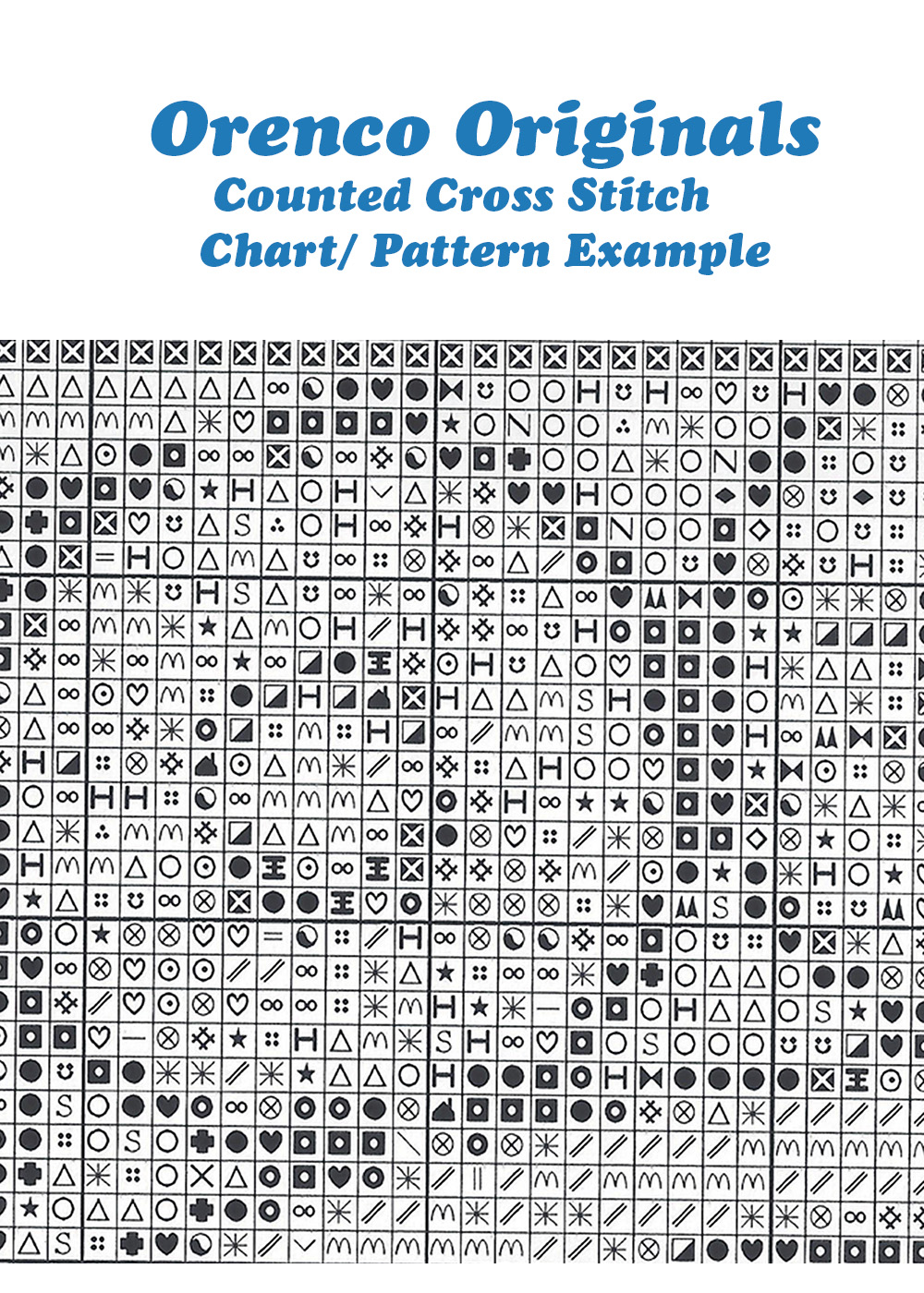 Guardian Angel Counted Cross Stitch Chart Pattern