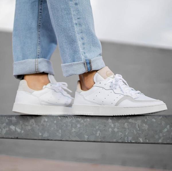 adidas all white mens sneakers