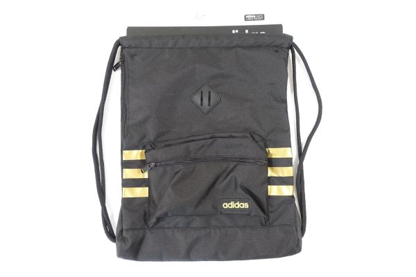 adidas striped backpack
