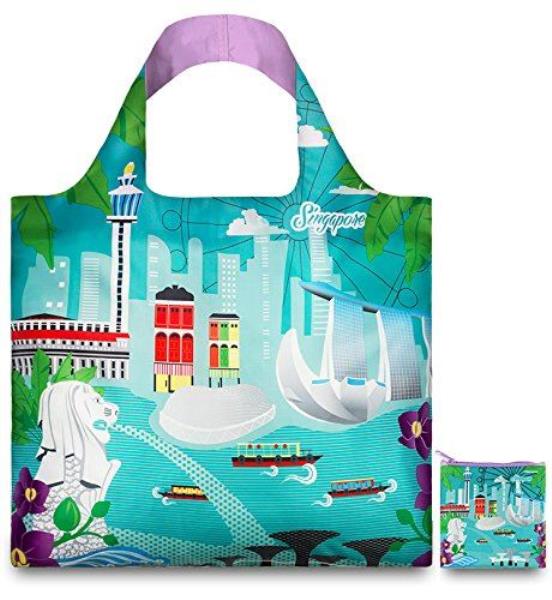 LOQI Urban Singapore Reusable Shopping Bag 889150019359 | eBay
