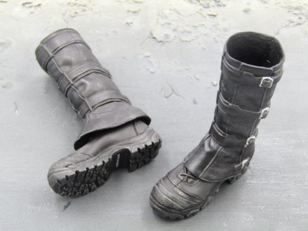 1//6 scale toy THE MATRIX Neo Peg Type Black Tactical High Boots