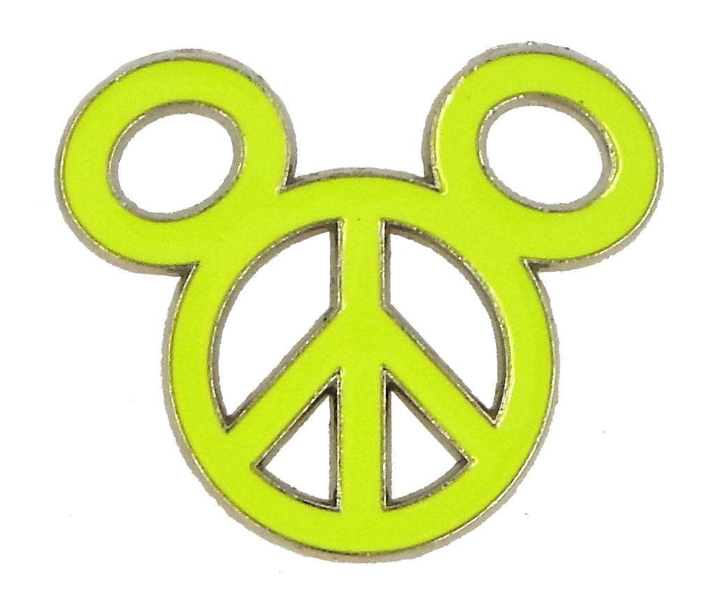 Mickey Head Shape Theme Individual Pin Disney World Park Trading Pins  ~Brand New