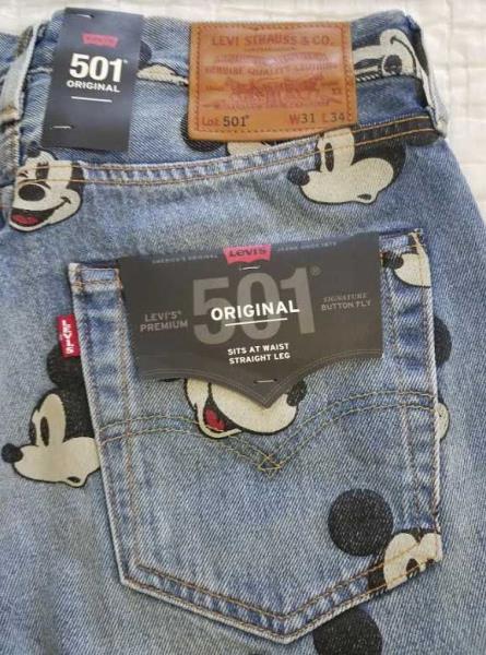 levis jeans mickey