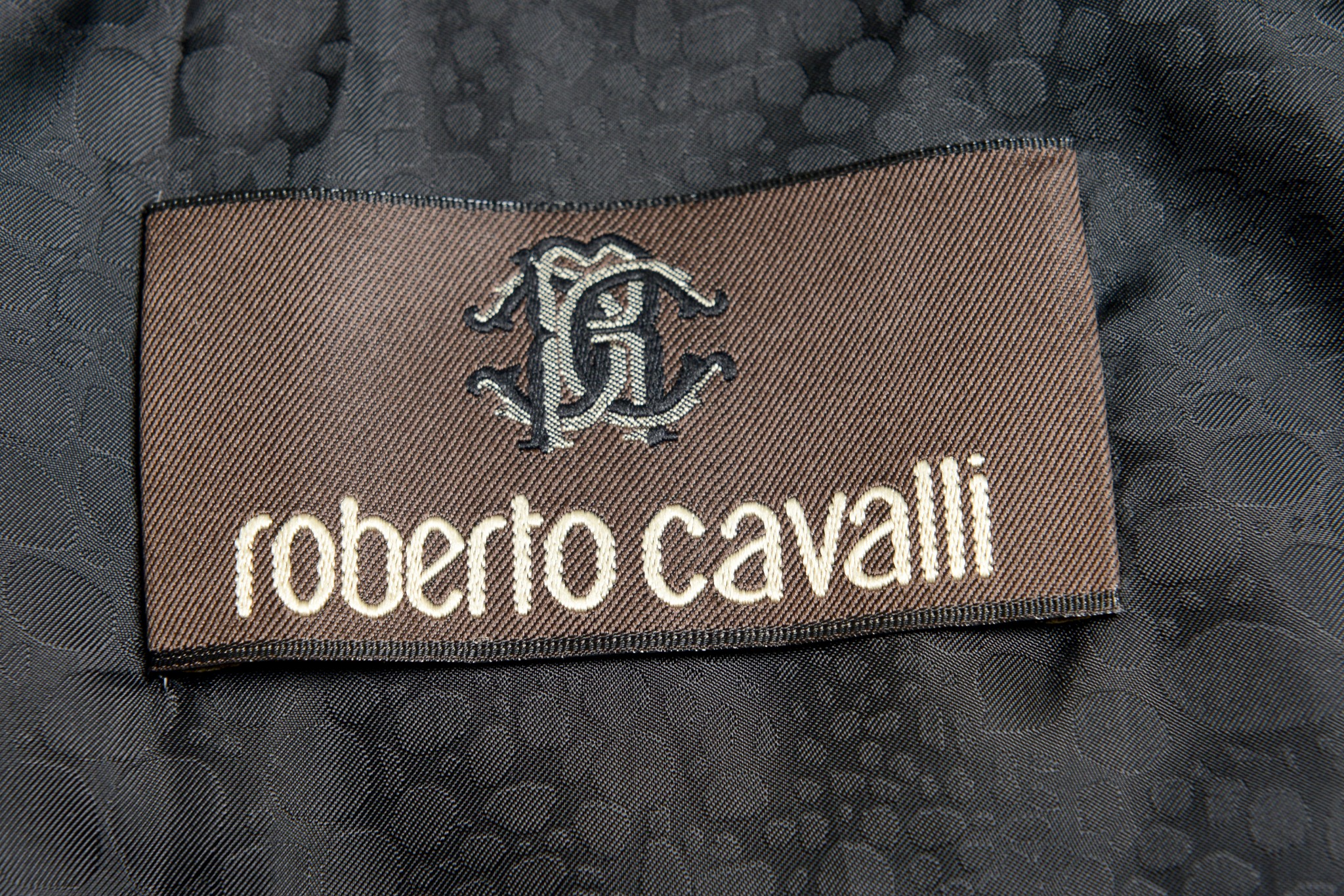 Roberto Cavalli Men's Down Black Full Zip Parka Hooded Jacket | eBay
