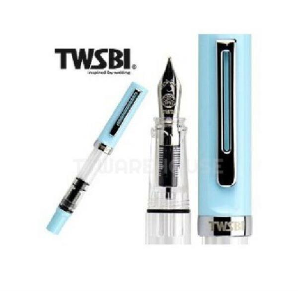 Red Clear New TWSBI ECO-T Special Edition Demonstrator Piston Fountain Pen