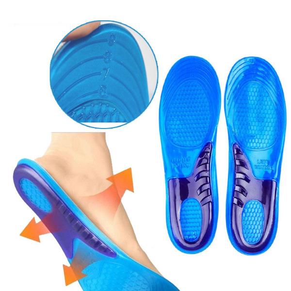 Work Boots Gel Insoles Shoe Inserts 
