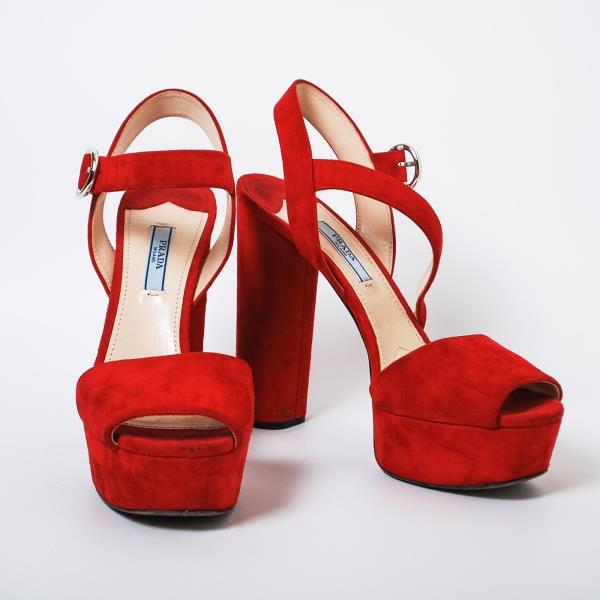 red high heel sandals uk