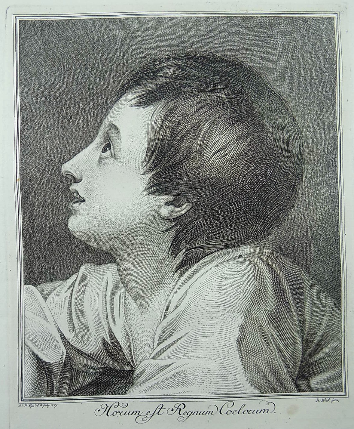 Heinrich Lips 1758-1817; Peale Folio Portrait Joh General Washington
