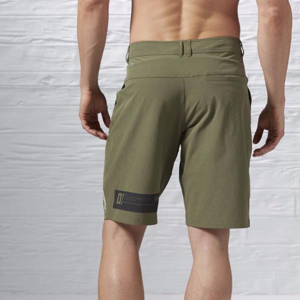 New Men's REEBOK One Series Cordura 1SH Shorts AI1665 Green MSRP $55