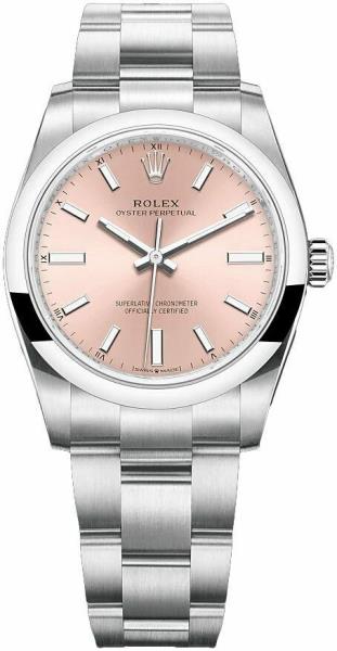 rolex pink oyster perpetual