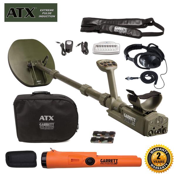 Garrett ATX Pulse Induction Metal Detector with Pro-Pointer AT