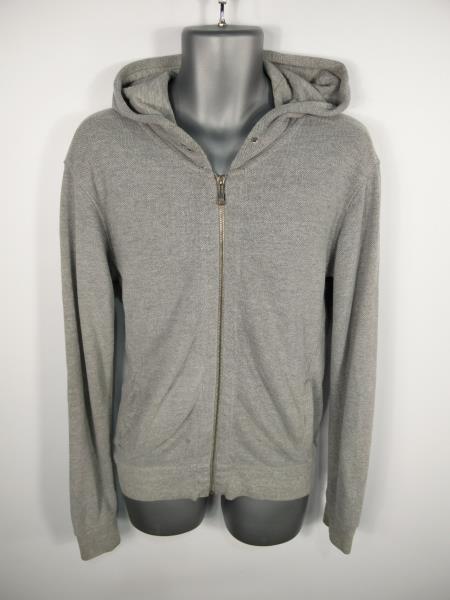 zara basic grey hoodie